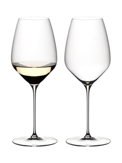 RIEDEL Veloce Crystal Glass Riesling Wine Glass, Set of 2, 570ml, Clear, Clear
