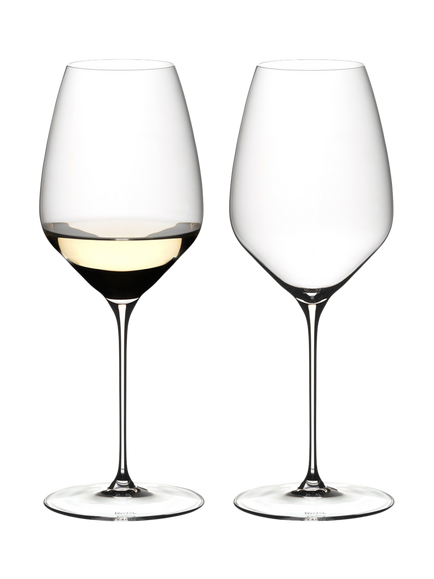 RIEDEL Veloce Crystal Glass Riesling Wine Glass, Set of 2, 570ml, Clear, Clear