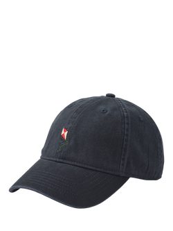 forét Kite Cotton Baseball Cap, Navy, Navy