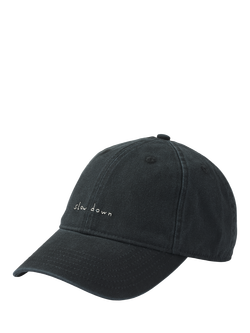 forét Slow Down Cotton Baseball Cap, Black, Black
