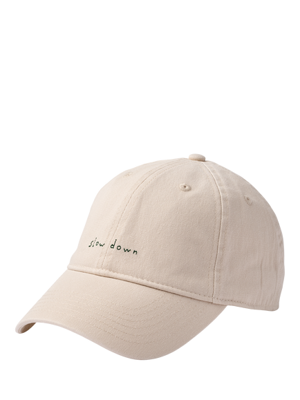 forét Slow Down Cotton Baseball Cap, Cloud, Cloud