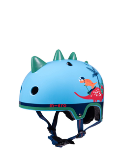 Micro Scooters Kids' Dinosaur 3D Bike/Scooter Safety Helmet, Multi