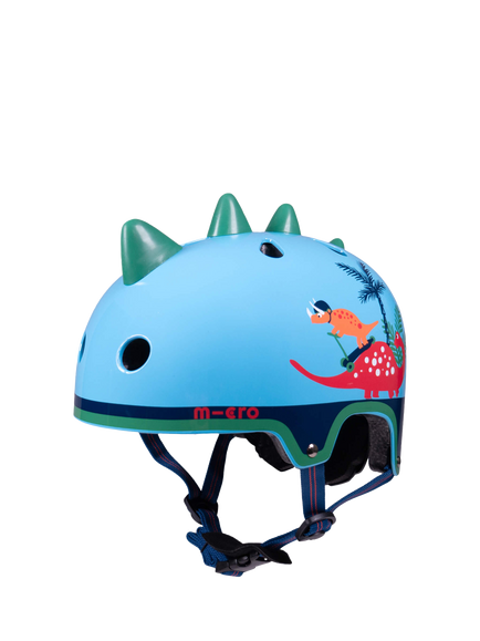 Micro Scooters Kids' Dinosaur 3D Bike/Scooter Safety Helmet, Multi