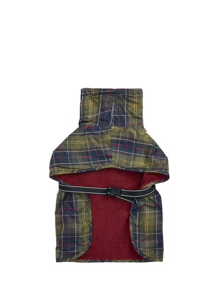 Barbour Tartan Drying Dog Robe, Multi - view 2, Multi