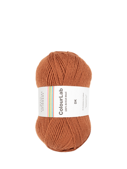 West Yorkshire Spinners ColourLab DK Yarn, 100g, Copper Orange