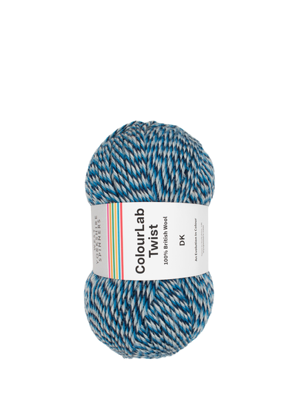 West Yorkshire Spinners Colourlab Twist DK Knitting Yarn, 100g, Cool Water