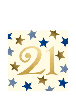 Emma Bridgewater 21 Text With Stars Greeting Card, Multi