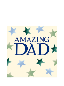 Emma Bridgewater Stars Amazing Dad Birthday Card, Multi