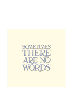 Emma Bridgewater Toast Text Sympathy Card, Multi