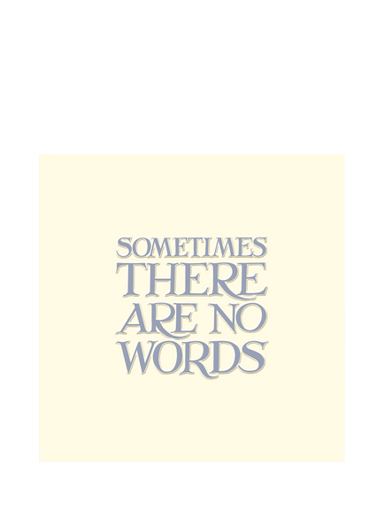 Emma Bridgewater Toast Text Sympathy Card, Multi