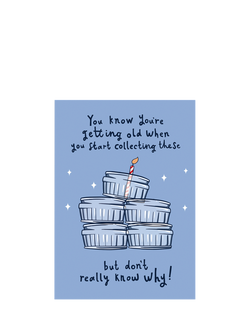 Running With Scissors Collection Of Ramekin Dishes Blank Greeting Card, Multi