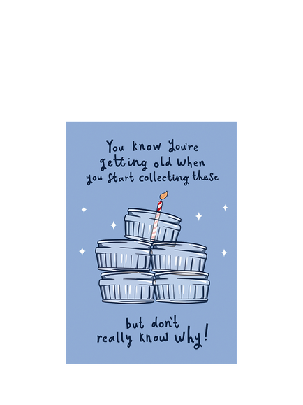 Running With Scissors Collection Of Ramekin Dishes Blank Greeting Card, Multi