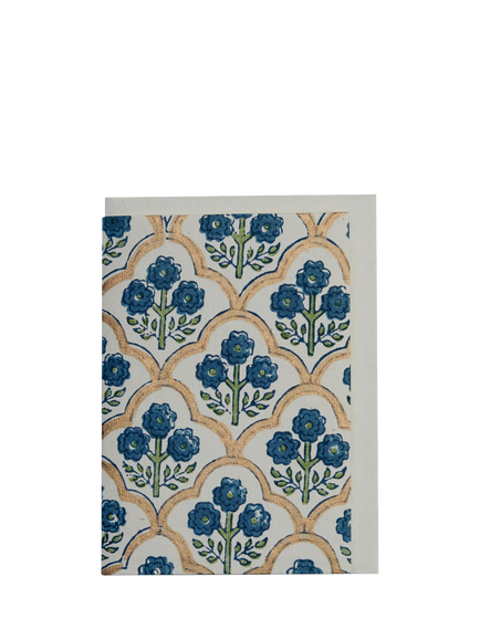 Paper Mirchi Trellis Blank Greeting Card - view 2, Multi