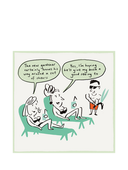 Paperlink New Gardener Blank Greeting Card, Multi