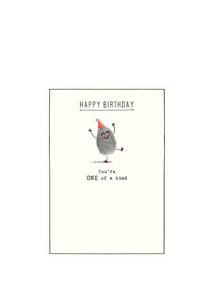 Pigment One Of A Kind Birthday Card, Multi