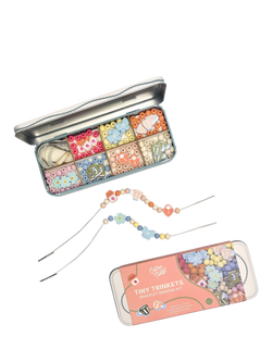 Cotton Twist Tiny Trinkets Bracelet Beading Kit, Multi