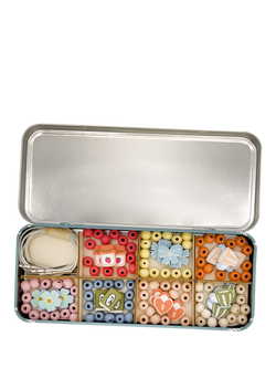 Cotton Twist Tiny Trinkets Bracelet Beading Kit - view 2, Multi