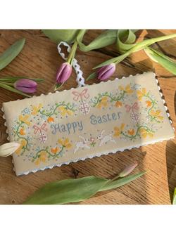 Historical Sampler Company Happy Easter Cross Stitch Kit, Multi