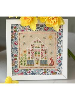 Historical Sampler Company The Greenhouse Cross Stitch Kit, Multi