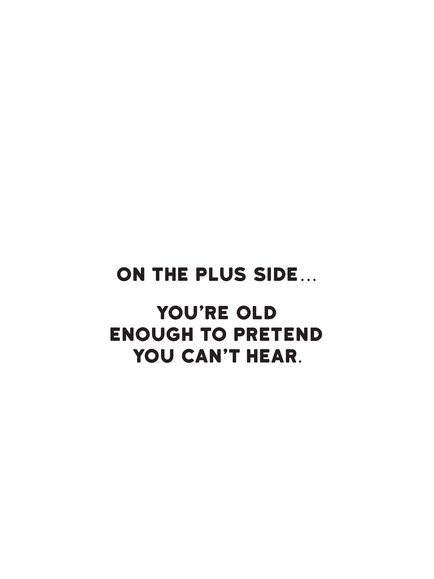 Redback Cards Plus Side Blank Greeting Card, Multi