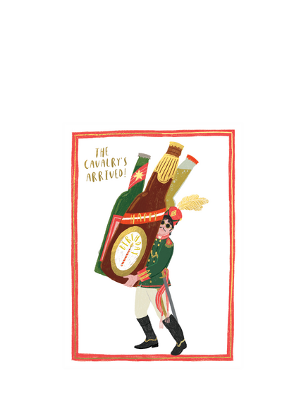 Eleanor Stuart The Cavalry Birthday Card, Multi