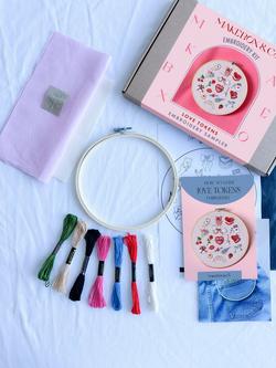MakeBox & Co Love Tokens Embroidery Kit - view 2, 