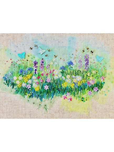Rowandean Hazy Summer Day Embroidery Kit, Multi