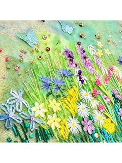 Rowandean Hazy Summer Day Embroidery Kit - view 2, Multi