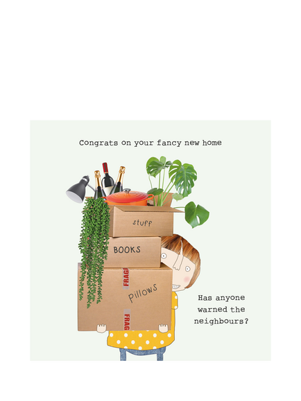Rosie Made A Thing Neighbours New Home Card, Multi