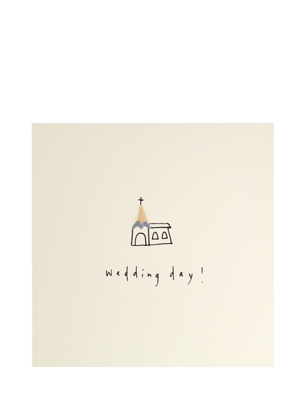 Ruth Jackson Church Wedding Card, Multi