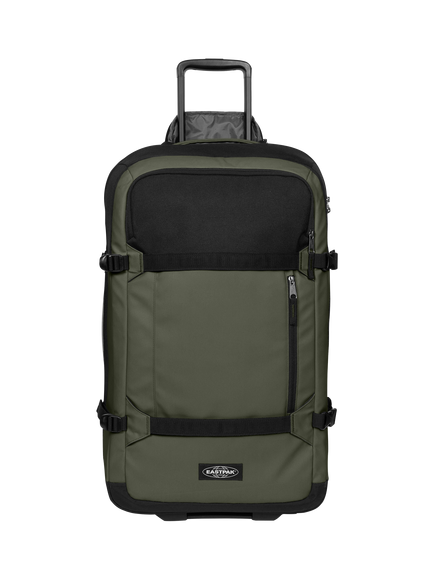 Eastpak Transit'r Pro Large 2-Wheel Suitcase, 105L, Khaki, Khaki