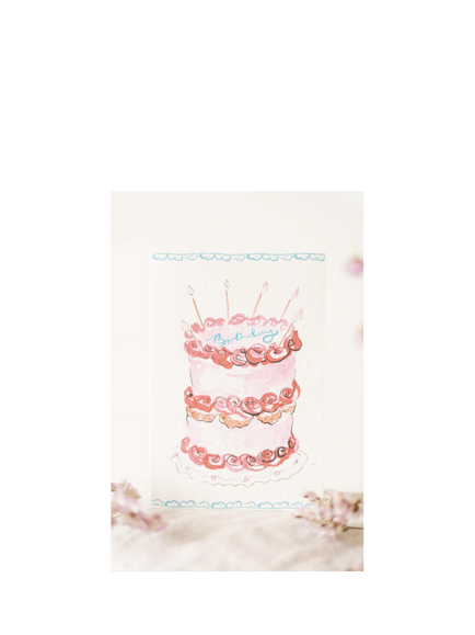 Sophie Amelia Creates Gateau Birthday Card, Multi