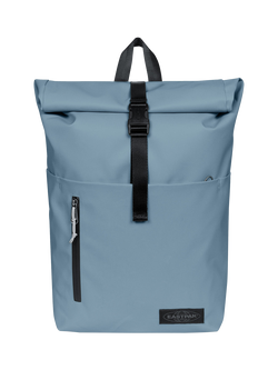 Eastpak Roll Top 16" Backpack, 23L, Tarp Dust Blue, Tarp Dust Blue