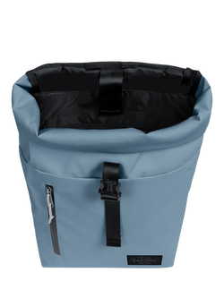 Eastpak Roll Top 16" Backpack, 23L, Tarp Dust Blue - view 2, Tarp Dust Blue