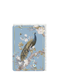 Ohh Deer Belvedere Peacock Birthday Card, Multi