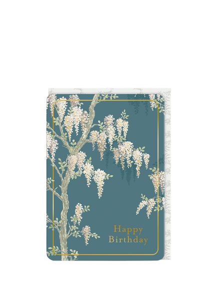 Laura Ashley Wisteria Garden Birthday Card, Multi