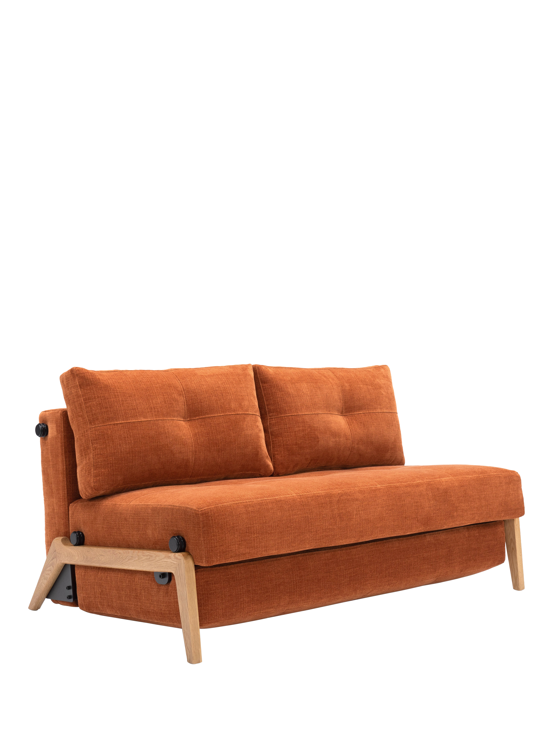Cubed Range, Innovation Living Cubed 140 Sofa Bed, Esina Rust 412