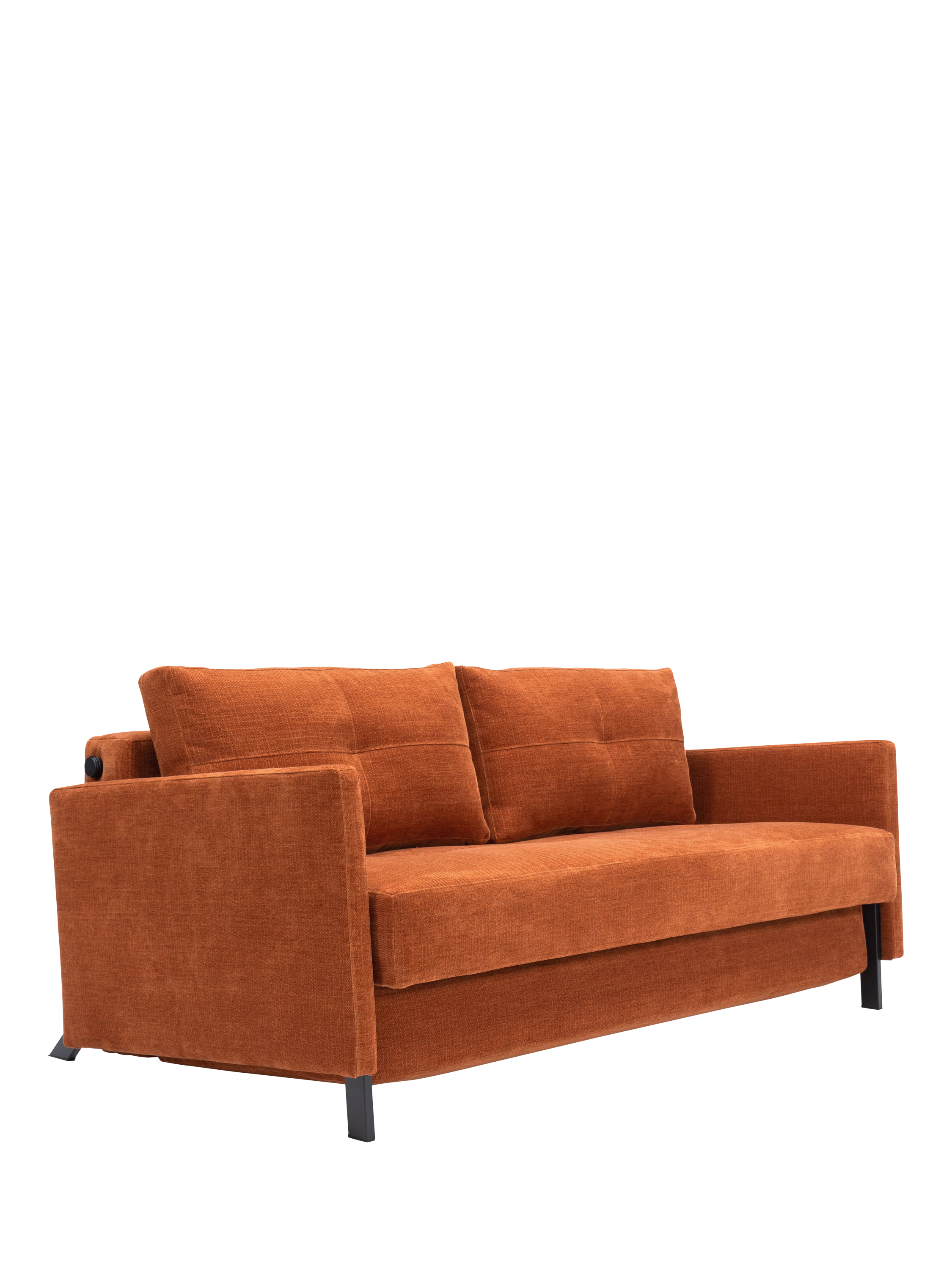 Cubed 160 Range, Innovation Living Cubed 160 Sofa Bed, Esina Rust