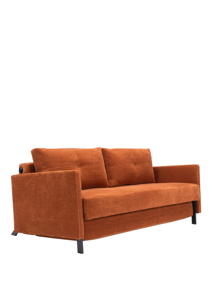 Innovation Living Cubed 160 Sofa Bed, Esina Rust 412