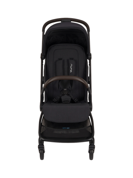 Nuna Viaa Cabin Travel Stroller, Black - view 2, Caviar