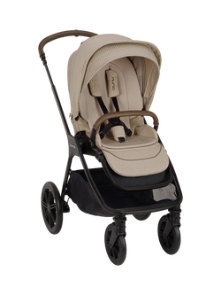 Nuna TRIV lx All Seasons Pushchair Set, ARRA Flex Car Seat and BASE Curve Bundle, Cosmopolitan - view 2, Cosmopolitan