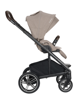 Nuna MIXX Next Pushchair, MIXX Next Carrycot, ARRA Flex Car Seat and BASE Curv Bundle, Chateau - view 2, Chateau