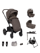 Nuna TRIV Next Pushchair, LYTL Carrycot, ARRA Flex Car Seat and
