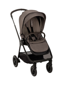 Nuna TRIV next Pushchair, LYTL Carrycot and PIPA Urbn Car Seat Travel Bundle, Chestnut - view 2, Chestnut