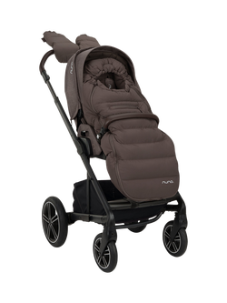 Nuna Footmuff & Gloves Winter Stroller Set - view 2, Chestnut