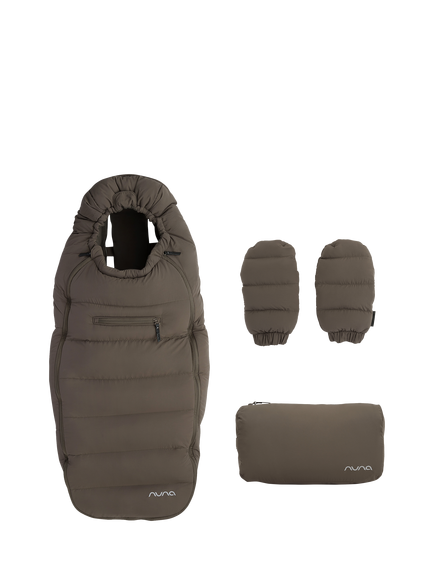 Nuna Footmuff & Gloves Winter Stroller Set, Pistachio