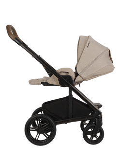 Nuna MIXX Next Pushchair, MIXX Next Carrycot, ARRA Flex Car Seat and BASE Curv Bundle, Cosmopolitan - view 2, Cosmopolitan