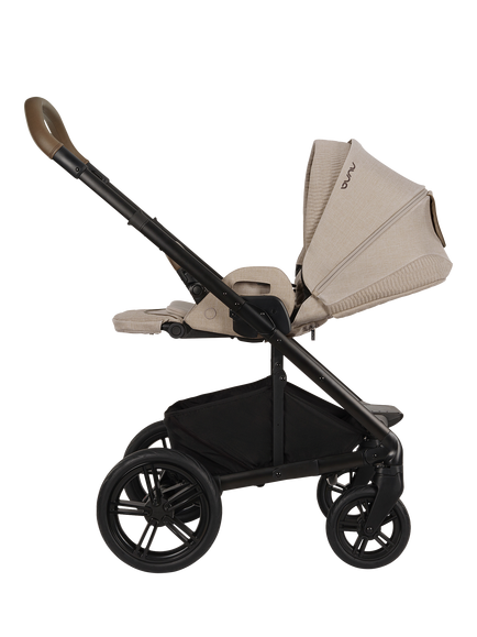 Nuna MIXX Next Pushchair, MIXX Next Carrycot, ARRA Flex Car Seat and BASE Curv Bundle, Cosmopolitan - view 2, Cosmopolitan