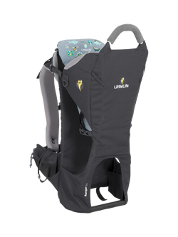 LittleLife Ranger S3 Child Back Carrier, Black, Black