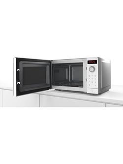 Bosch FFL023MW0B Freestanding Microwave, 20L, White - view 2, White